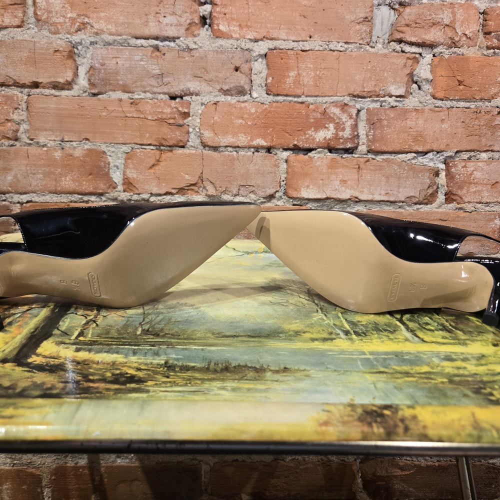 Coach Alena Patent Leather Heels - Picture 7 of 7